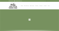 Desktop Screenshot of angelislandferry.com